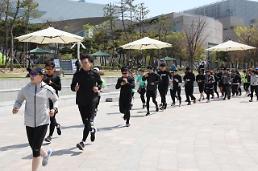 신세계 센텀시티, 2018 아디다스 마이런 부산과 연계한 행사 다채