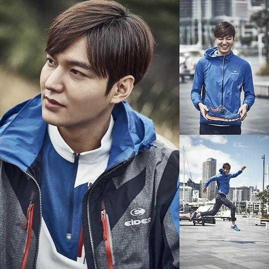 Lee Min Ho for outdoor brand commercials emit different qualities like mad fans