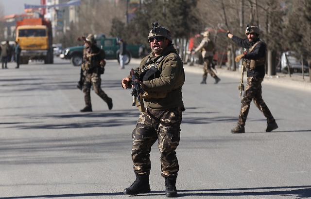 글로벌포토 아프간 카불서 연쇄 폭탄테러…최소 41명 사망·84명 부상