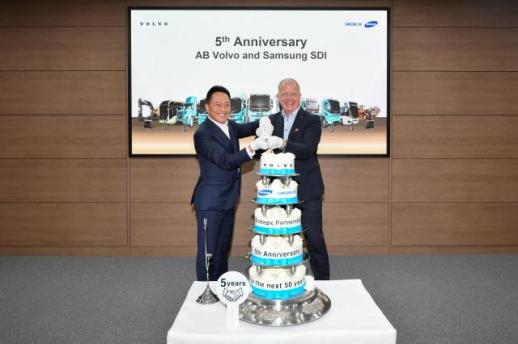 삼성SDI, 볼보트럭 동맹 5주년…협력 범위 더 넓힌다