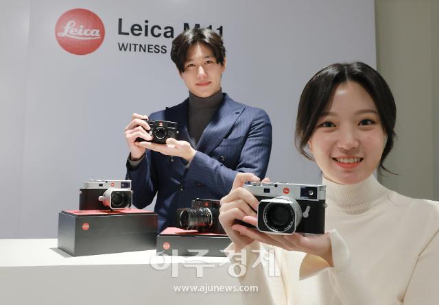 [포토] 라이카(Leica), M 시리즈 최신작 라이카 M11 출시