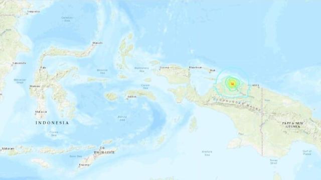인도네시아 파푸아서 규모 6.2 지진 발생...쓰나미 가능성 없어