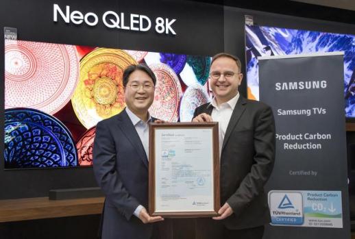 삼성전자, 2024년형 삼성 네오QLED·OLED 탄소저감 인증 획득