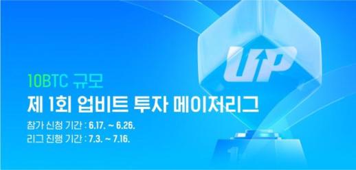 업비트, 가상자산 투자 대회 개최…총 10BTC 규모 혜택 제공