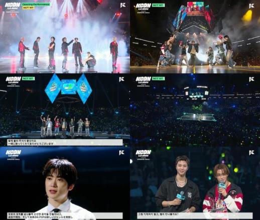 NCT 127, KCON LA 2024 헤드라이너로 화려한 무대 선보여