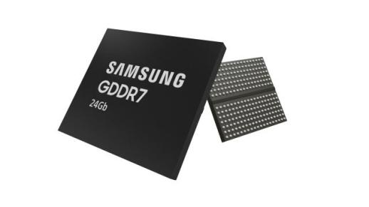 삼성전자, 업계 최초로 GDDR7 D램 개발 완료