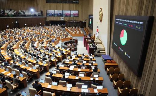 【12·3紧急戒严】在野党再次提交尹锡悦弹劾案 内乱及金建希特检法获国会通过