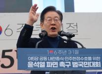 가상대결 차기대선 후보 선호도…이재명 46.3%, 김문수 18.9%, 한동훈 6.9%