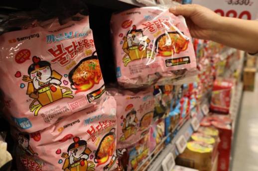 去年三养食品海外销售额突破1万亿韩元
