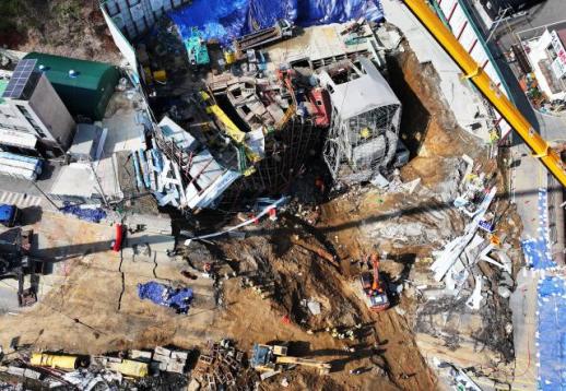 신안산선 공사장 사고…매몰 엿새 만에 A씨 숨진 채 발견