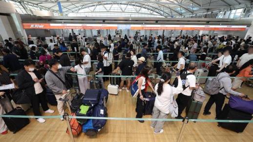 中国对韩免签带动出境热潮 仁川机场第一季度旅客吞吐量创新高