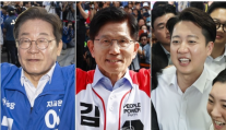 이재명 45%·김문수 36%·이준석 10%…한국갤럽 대선여론조사