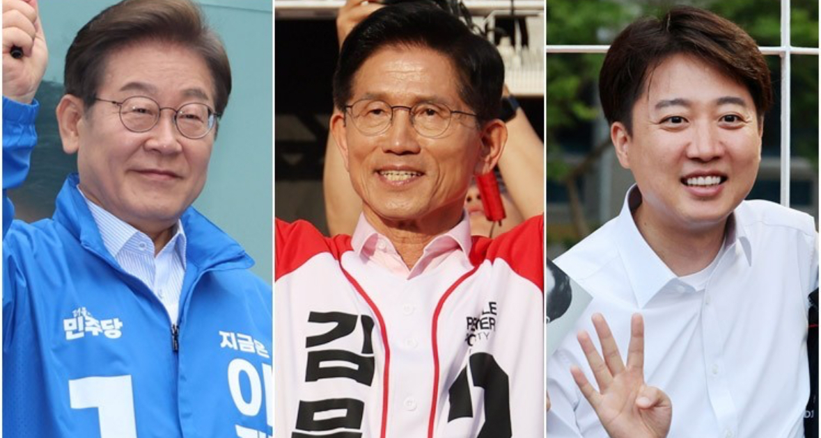 이재명 46.6%·김문수 37.6%·이준석 10.4%