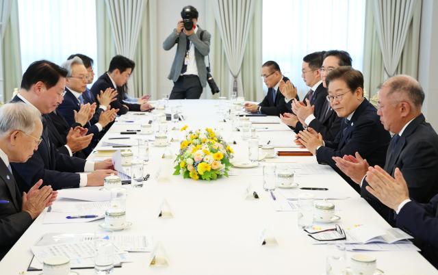 李 대통령 기업 경영 환경 좋게 바꿀 것