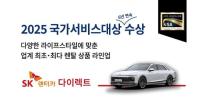 SK렌터카, 6년 연속 2025 국가서비스대상 렌터카 부문 대상 영예