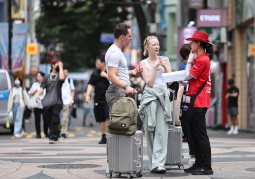 访韩外籍游客数量恢复至疫前水平 旅游收入尚无起色