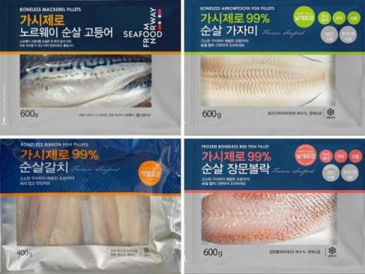 이랜드킴스클럽, 잔가시 제거한 갈치·가자미 판매 