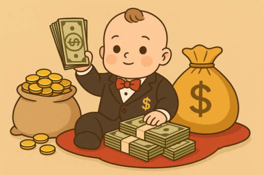 出生在罗马！韩国734名新生儿去年平均获赠近1亿韩元财产