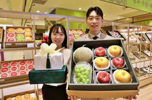 韩国中秋水果礼盒市场升温 低价与高端齐发力