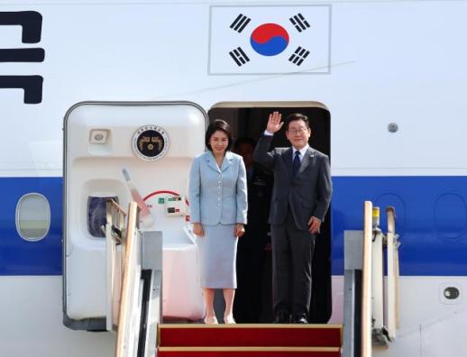 李在明启程赴纽约出席联合国大会