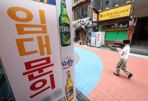 零收入个体户突破百万 月均收益不及百万韩元占七成