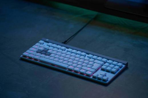 로지텍, 0.1㎜의 승부…래피드 트리거 탑재한 초슬림 키보드 내놨다