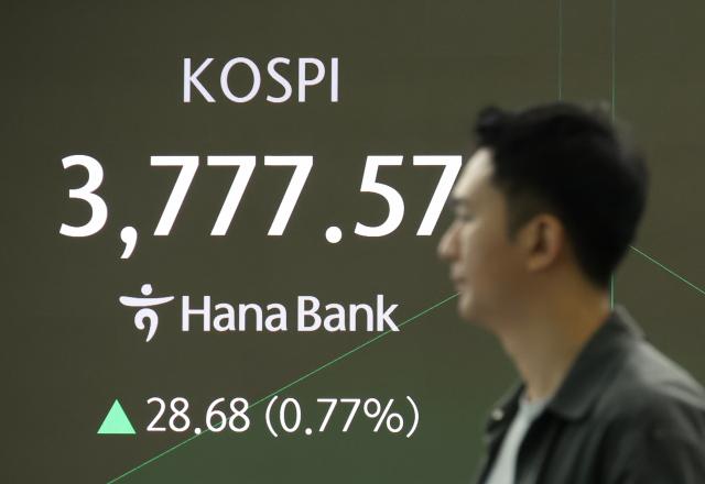 코스피, 강보합 출발…3775선 개장
