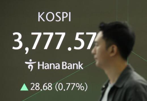 코스피, 강보합 출발…3775선 개장