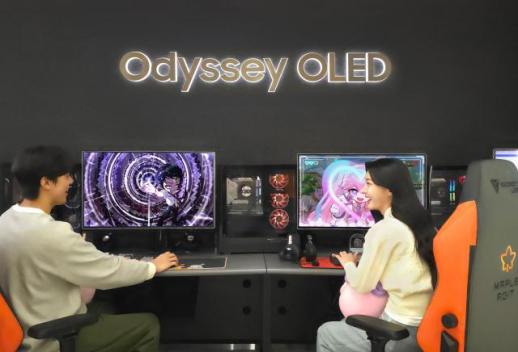 삼성전자-넥슨, 강남 메이플 아지트서 5년간 게이밍 모니터 협업