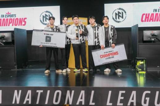 넥슨, 더 파이널스 내셔널 리그 서킷3 FN 이스포츠 우승…서킷2 이어 2연패