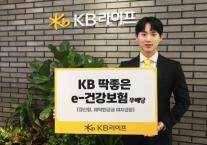 KB라이프, KB 딱좋은 e-건강보험 무배당(갱신형) 온라인 전용 상품 출시