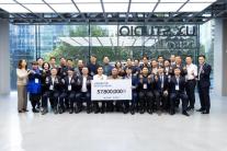 현대자동차, 전·현직 카마스터와 소아암 환아 기부금 전달