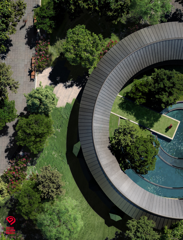 HDC현대산업개발 잠실 래미안 아이파크 파크오아시스 굿디자인어워드 코리아 은상 수상