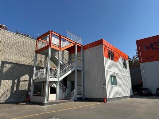 버려진 모듈러, 새 건물로 재탄생…M3시스템즈, 순환경제 시대 연다