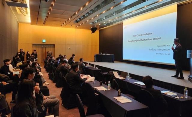 조상우 매일유업 부사장 식품안전, 구성원 행동·문화서 비롯