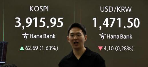 [속보] 코스피, 3900회복 출발...개인·외인 각각 339·137 순매수