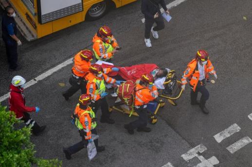 홍콩 타이포 고층 화재, 노인 다수 거주…77년 만에 최악 참사 우려
