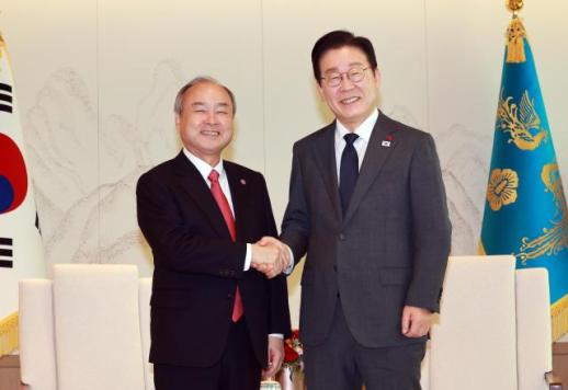 李대통령 한일 AI 가교 역할 해달라...손정의 ASI 시대 준비해야