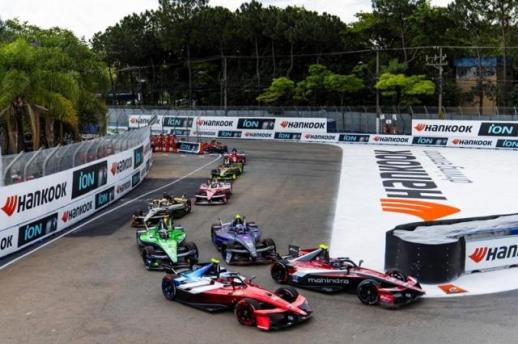 한국타이어 포뮬러 E 시즌 12 개막전 성료…아이온 레이스 공급 