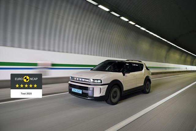 현대차 수소차 넥쏘, 유럽 신차 안전성 평가서 최고 등급