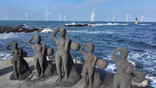 韩国建成国内最大规模风力发电园区