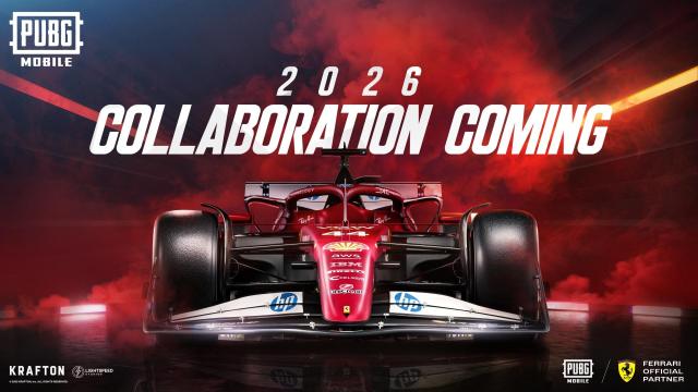 크래프톤 배틀그라운드 모바일, 페라리와 협업 진행…2026년 공개