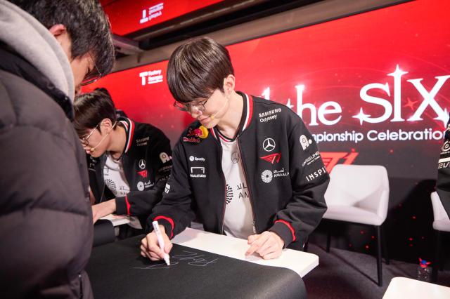 SKT,  SKT x T1 우승 기념 팬 감사 이벤트 성료…27만명 응모해