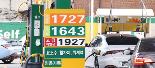 국제유가 하락에도 고환율로 기름값 상승…소비자 부담 늘어