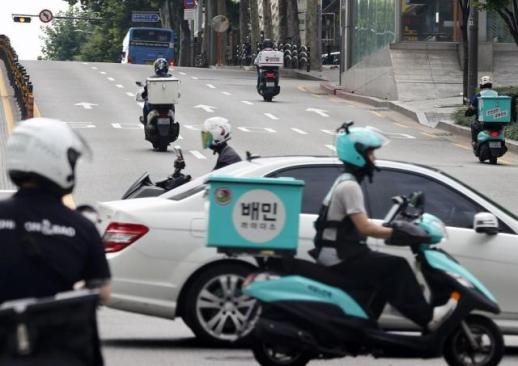 韩国非法外籍骑手激增 今年近400名外国人被抓