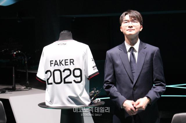 T1 페이커 이상혁, 4년 재계약 확정… 2029년까지 T1과 동행