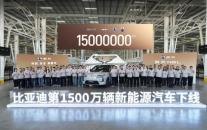 BYD, 친환경차 생산 1500만대 돌파…글로벌서 고공행진 