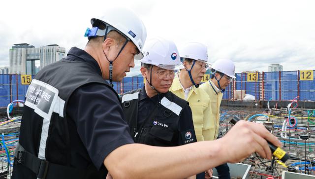 국토·노동부 장관, 불법하도급 합동 점검…상시 모니터링 체계 주문