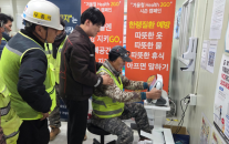 ㈜한화 건설부문, CSO 주관 겨울철 Health 2GO 캠페인 실시…동절기 안전관리 강화 