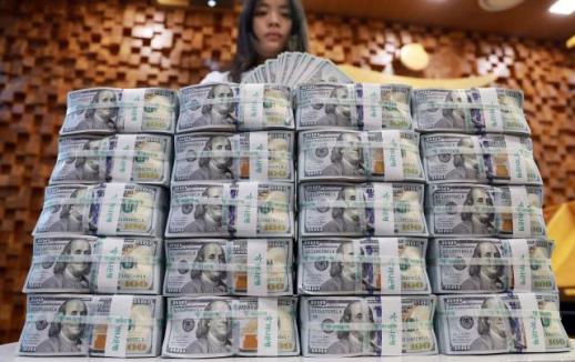 韩国去年12月外汇储备4280亿美元 时隔7个月减少